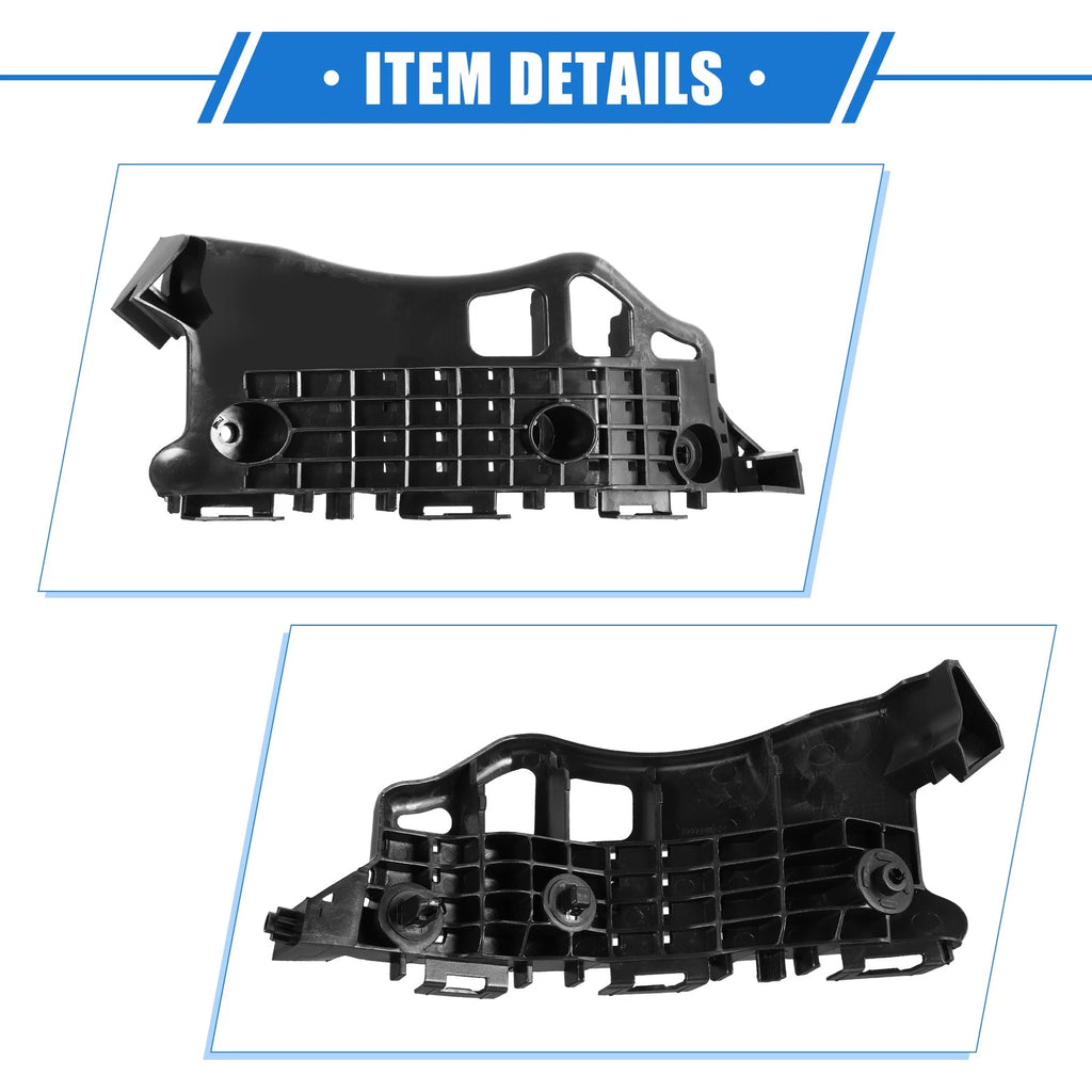 Front Right Side Bumper Mounting Bracket for Toyota C-HR (2018–2022) Black
