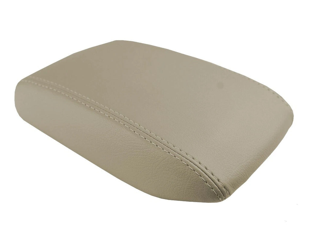 Leather Console Lid Pull Over Cover for Toyota Camry (1997–2001) Beige