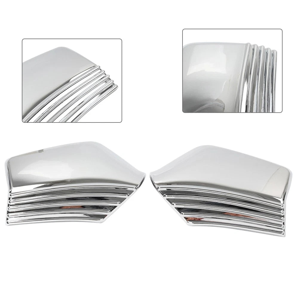 Set of 2 Chrome Mirror Back Accents for Honda Goldwing GL1500 (1988–2000)