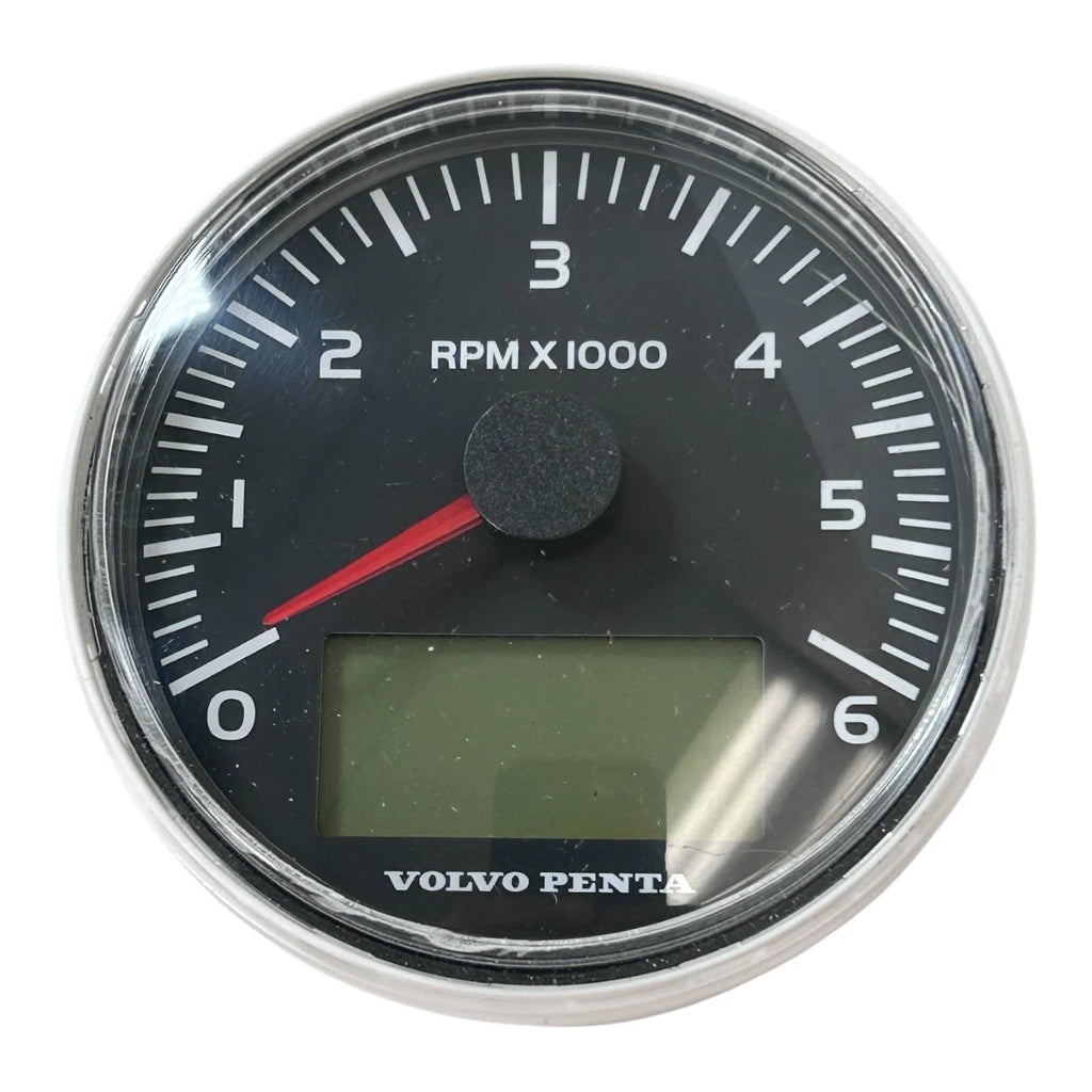 EVC Tachometer Gauge for Volvo Penta (6000rpm, 21628165)