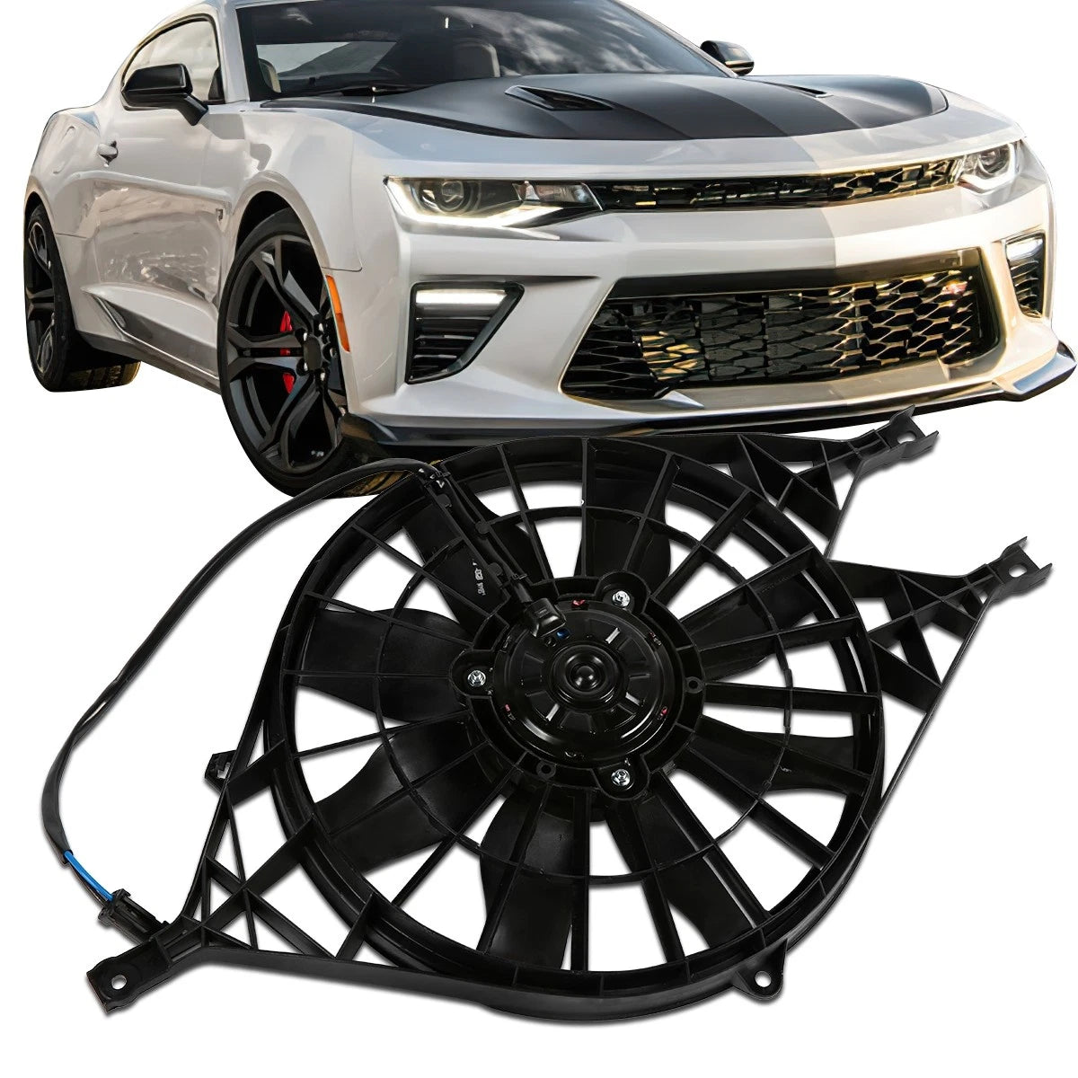 Radiator Cooling Fan Kit for Dodge Dakota Durango (1997–2004) CH3115135