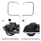 Rear Saddlebag Guard Rail Crash Bar for Harley Heritage Softail FLSTC (2000–2017)