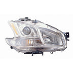Replacement Passenger Side Halogen Head Light Assembly for 2009-14 Nissan Maxima