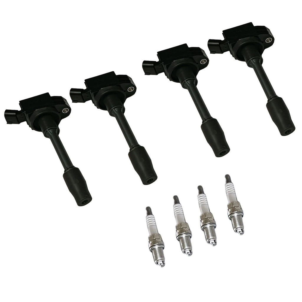 Set of 4 Ignition Coils & Spark Plugs for Toyota Camry RAV4 (2019–2020)