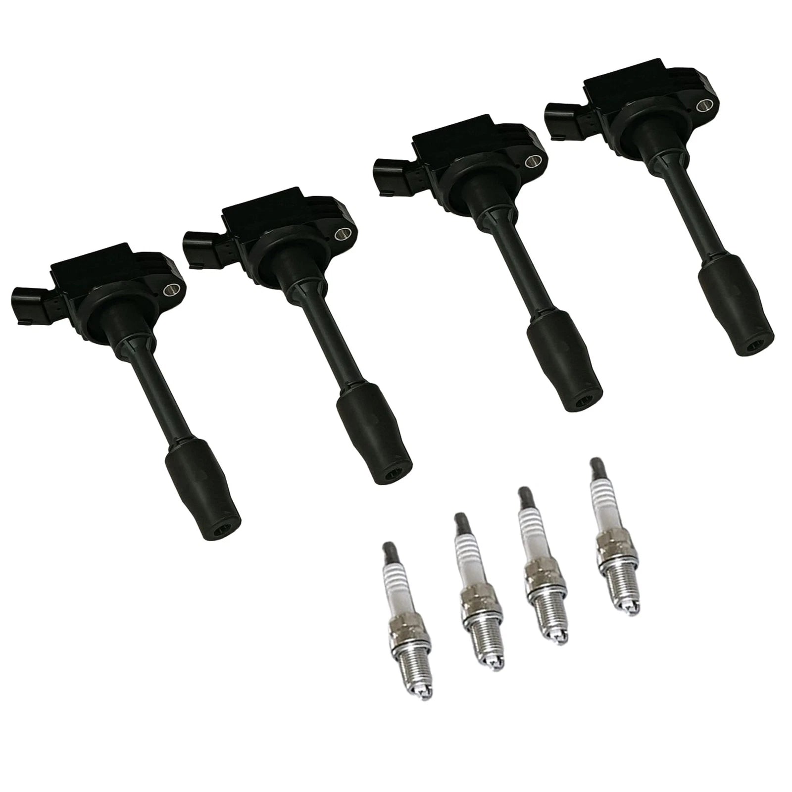 Set of 4 Ignition Coils & Spark Plugs for Toyota Camry RAV4 (2019–2020)