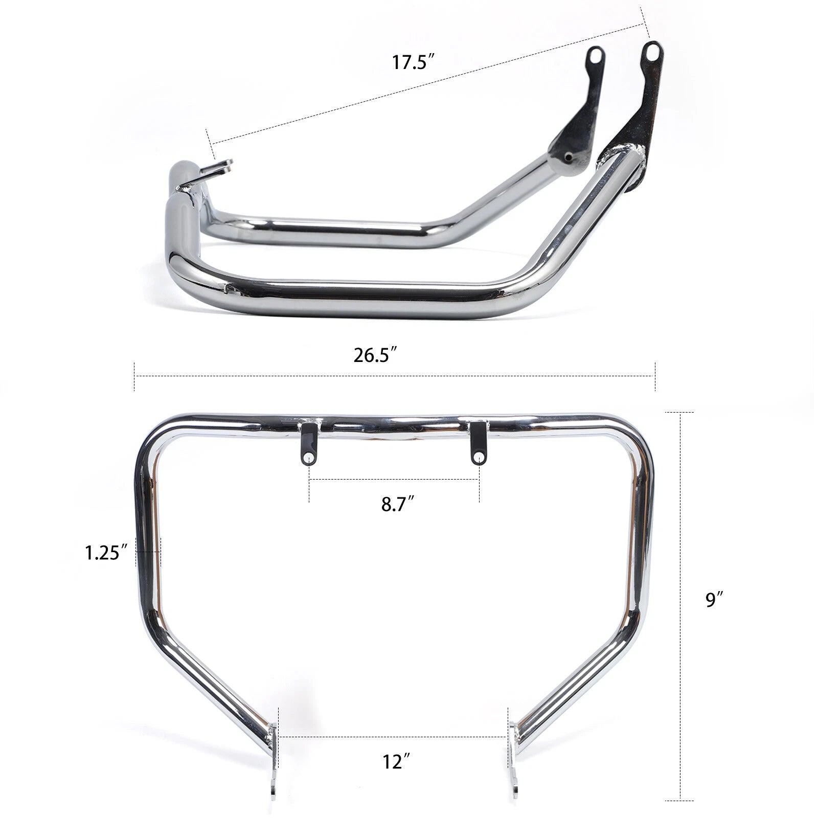 Chrome Engine Highway Guard Crash Bar for Harley Sportster S (2021–2025)