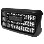 Front Bumper Upper Grille for GMC Sierra 2500HD 3500HD (2015–2019) - Gloss Black