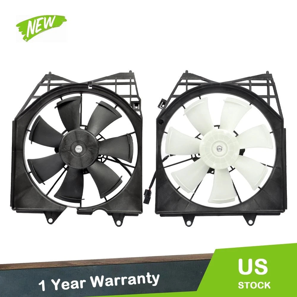 Radiator & AC Condenser Cooling Fan Assy for Honda Accord Acura TLX (2016–2020)