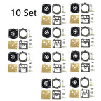 10x Carburetor Kit for Walbro K22-HDA Chainsaw Blower Trimmer (Replacement)