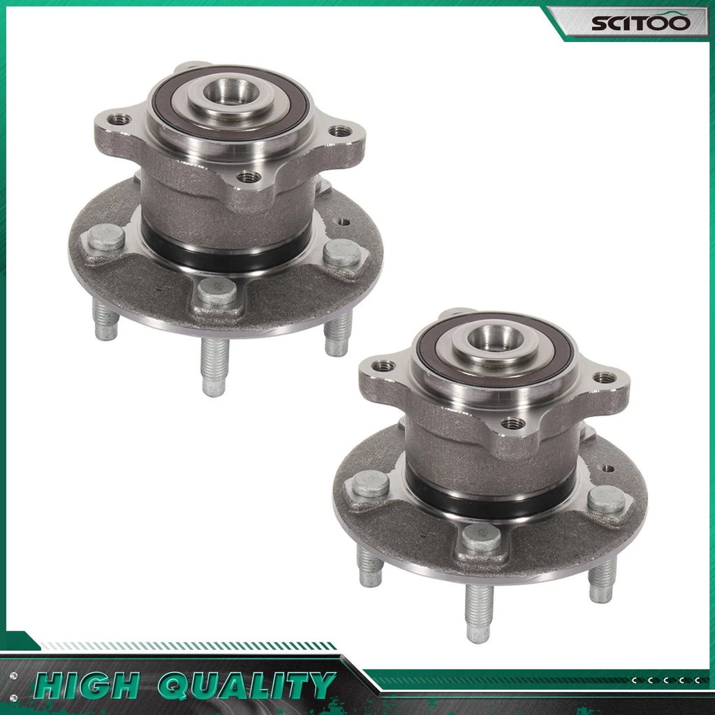 Pair Rear Wheel Bearing Hub Assembly for Buick Encore Chevrolet Sonic Trax (2013–2021)