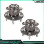 Pair Rear Wheel Bearing Hub Assembly for Buick Encore Chevrolet Sonic Trax (2013–2021)