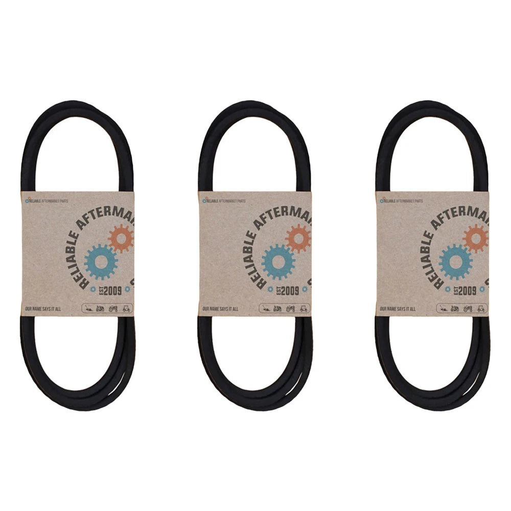 3X Deck V Belt for Murray (Replaces 037X61MA)