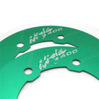Chain Guard Sprocket Cover for Kawasaki Ninja 400 (2017–2020) - Green