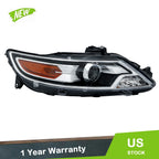 Headlight Replacement for Ford Taurus SHO (2010–2012) RH Side HID Clear Lens