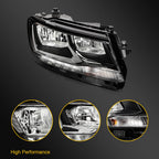 Right Side LED Headlight with Bulb for Volkswagen Tiguan (2018–2021)