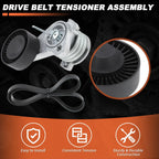 Kit Serpentine Belt Drive Tensioner Idler Pulley for BMW X3 X5 Z4 128i 325i