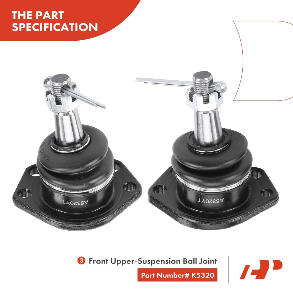 Set of 12 Idler, Pitman Arm, Ball Joint, Sway Bar Link, Tie Rod for Chevy GMC
