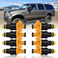 Set of 8 Flow Matched Fuel Injectors for Ford F-150/F-250/F-350