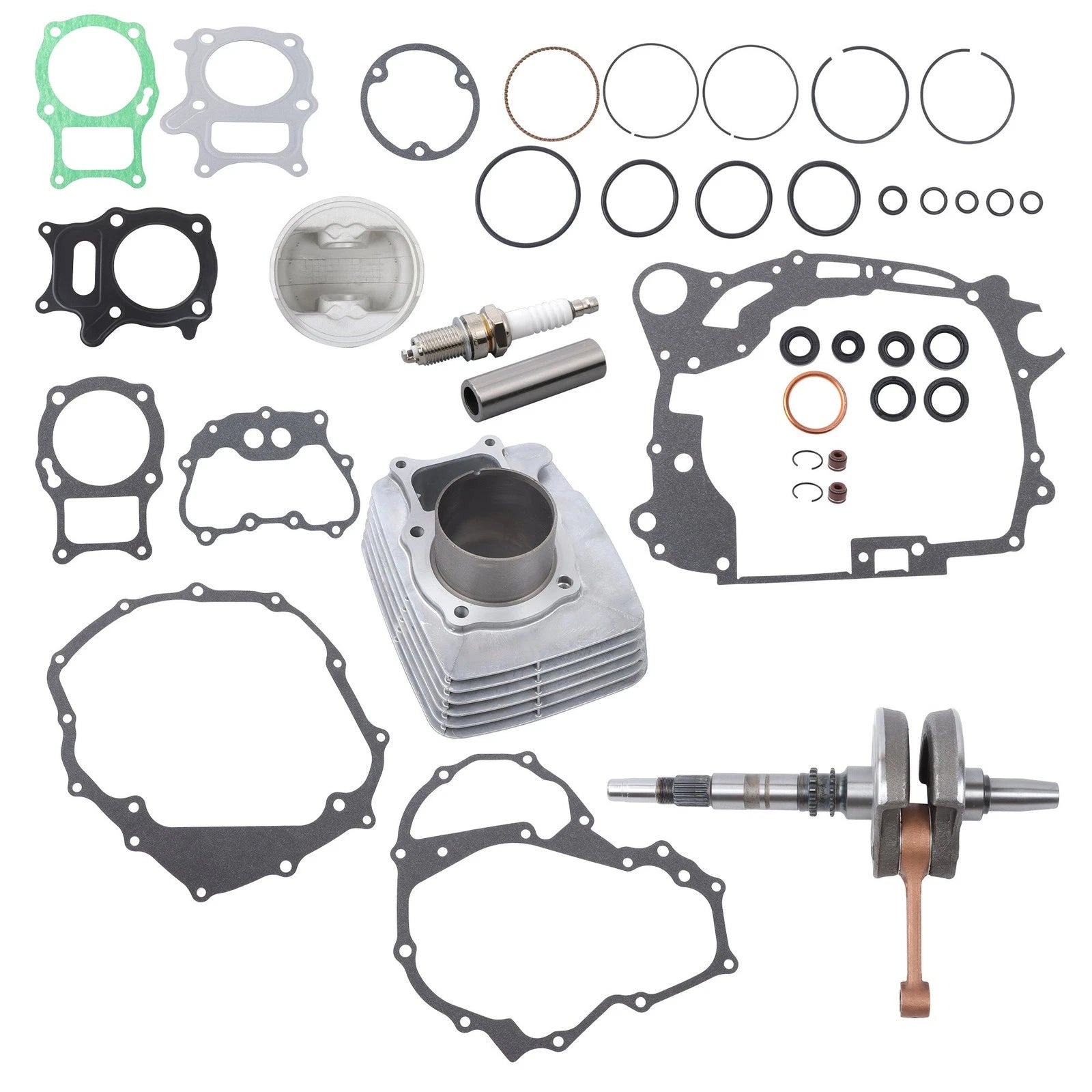 Crankshaft and Overhaul Gasket Set for Honda TRX250 (2001–2007)