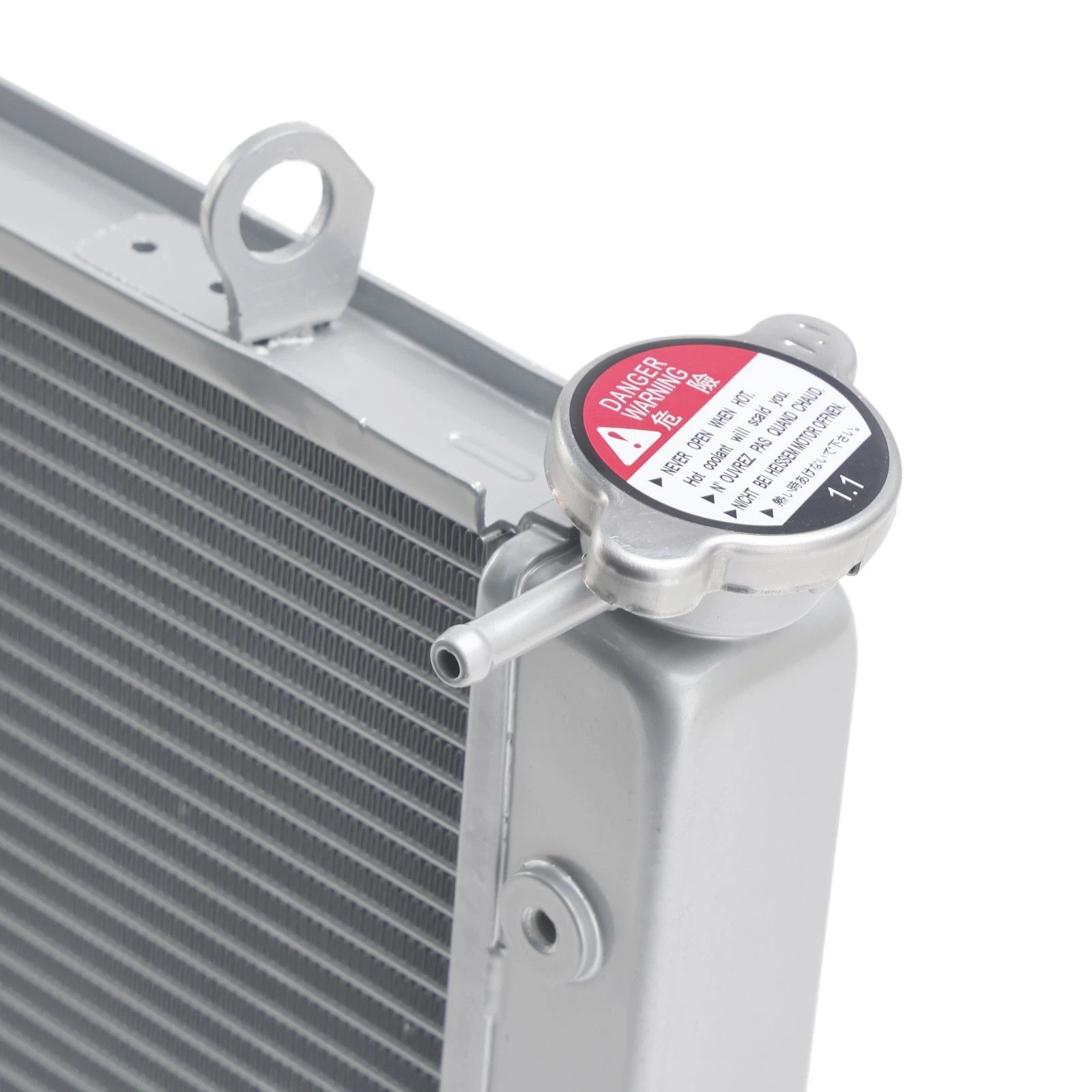 Engine Radiator Cooler for Suzuki GSXR 1000 GSX-R (2017–2022) K17 Silver