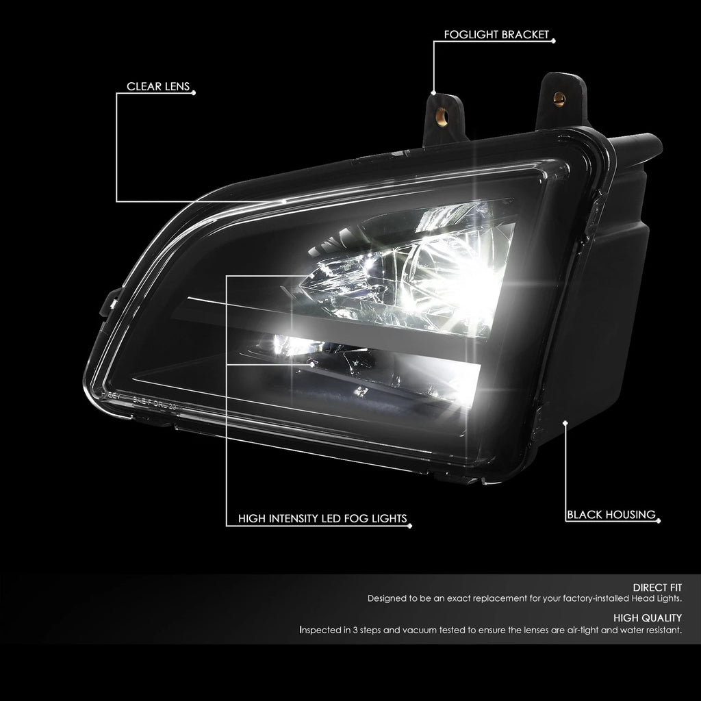 Full White LED Fog Light for Volvo VNL Truck (2018–2022)