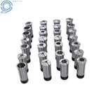 28 Pack 5C Precision Collet Set for Full Metric Range (1-28mm)