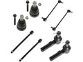 Front Ball Joint Sway Bar Link Tie Rod End Kit for Mazda Tribute (2001–2007)