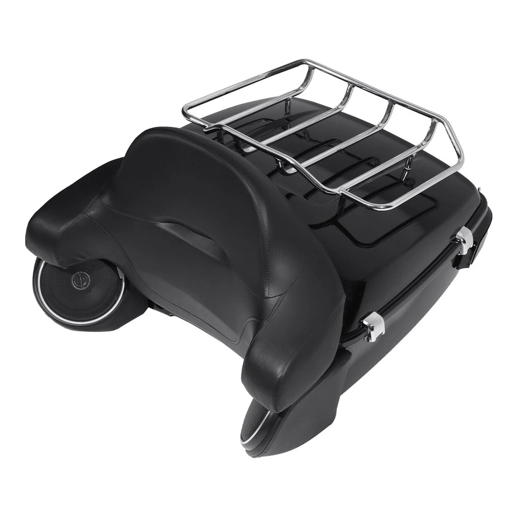 Trunk Pad Rack for Harley Touring (2014–2026) - Tail Light Speaker Mount
