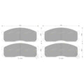 Front Disc Brake Pads Set for Mazda E2500 2.5L WL Diesel RWD Van (1997-1999)