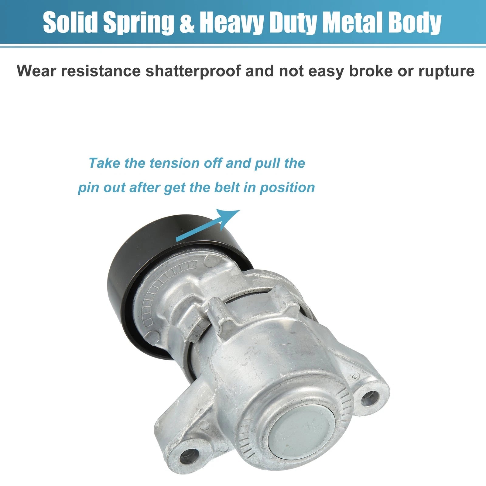 Belt Tensioner Pulley Assembly No.1345A090 for Mitsubishi Lancer (2012–2017)