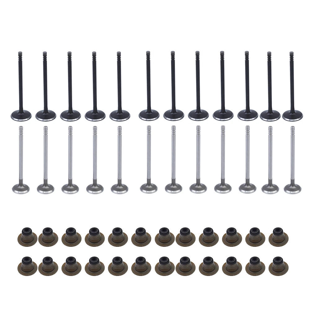 Intake Exhaust Valves Set for Dodge Stratus 1998-2010 2.7L DOHC