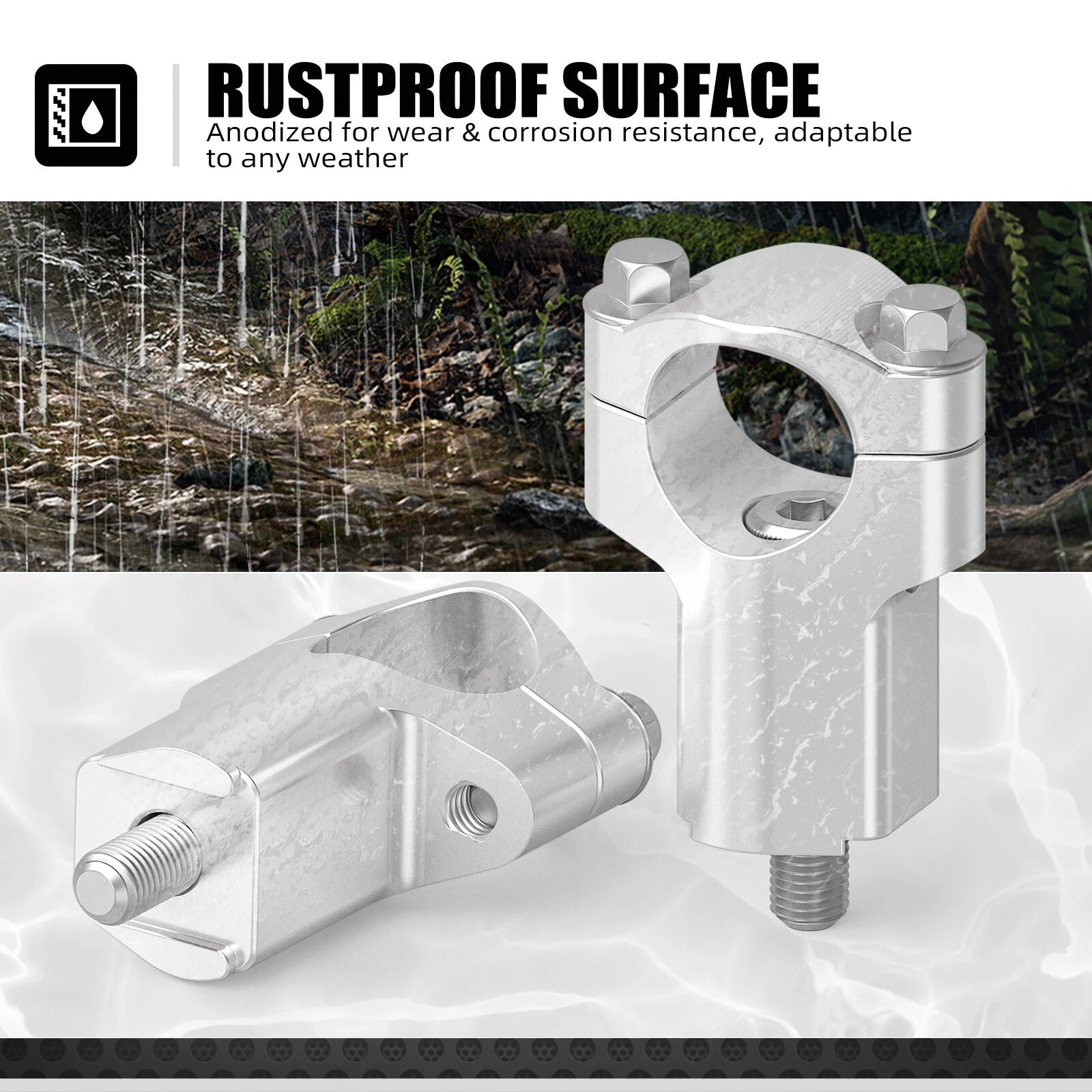 28mm Handlebar Riser Clamp for Husqvarna TE FE 150 250 300 350 450 501 (2016–2023)