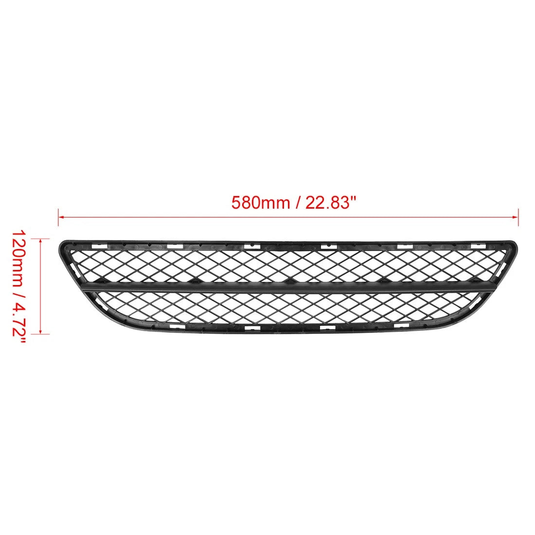 Front Bumper Lower Center Grille Cover 51117134074 for BMW 335xi (2007–2008)