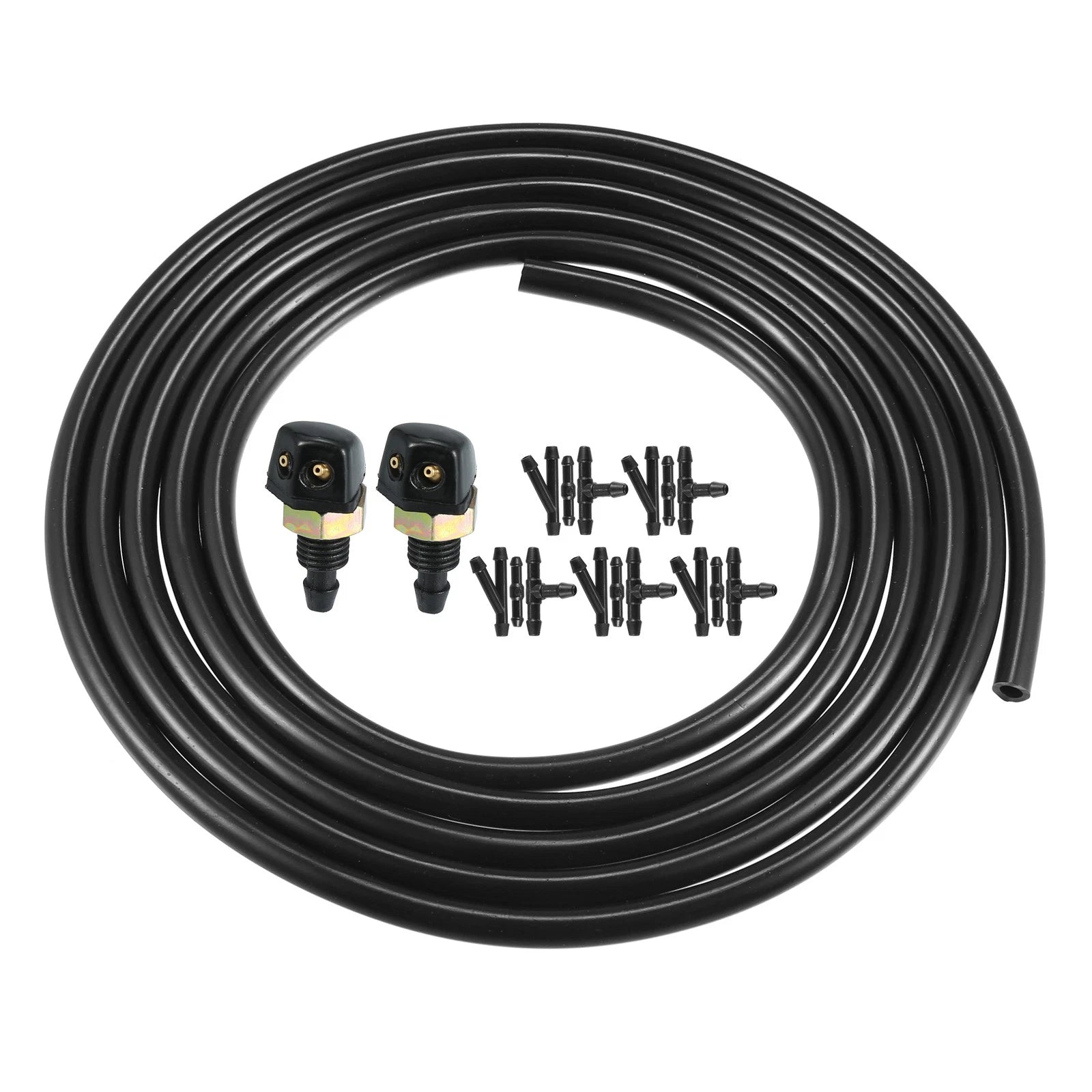 2X Windshield Washer Nozzle for Toyota (2010–2023) with Gasket Connectors