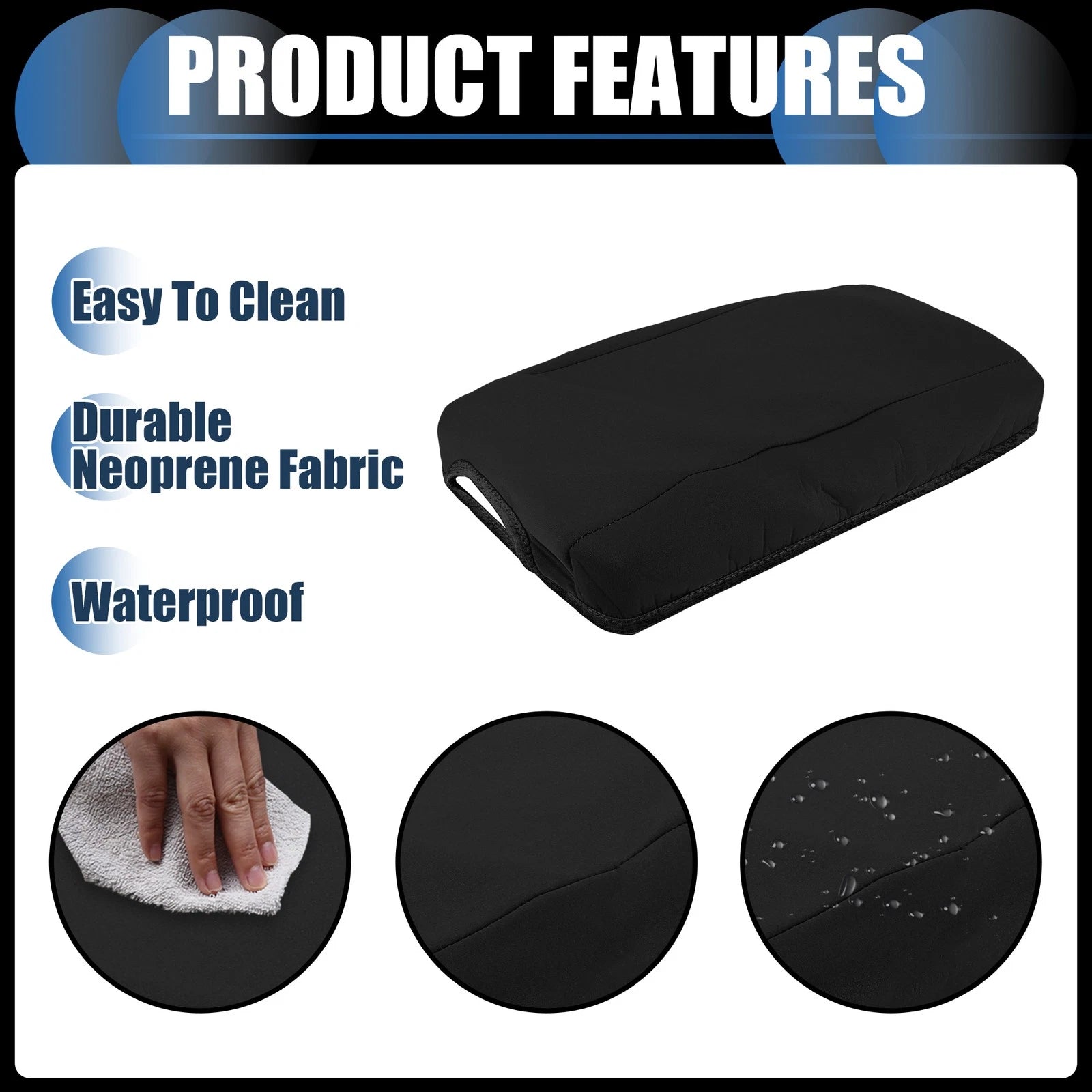 Armrest Protector Cover Pad for Kia Optima (2015–2019)
