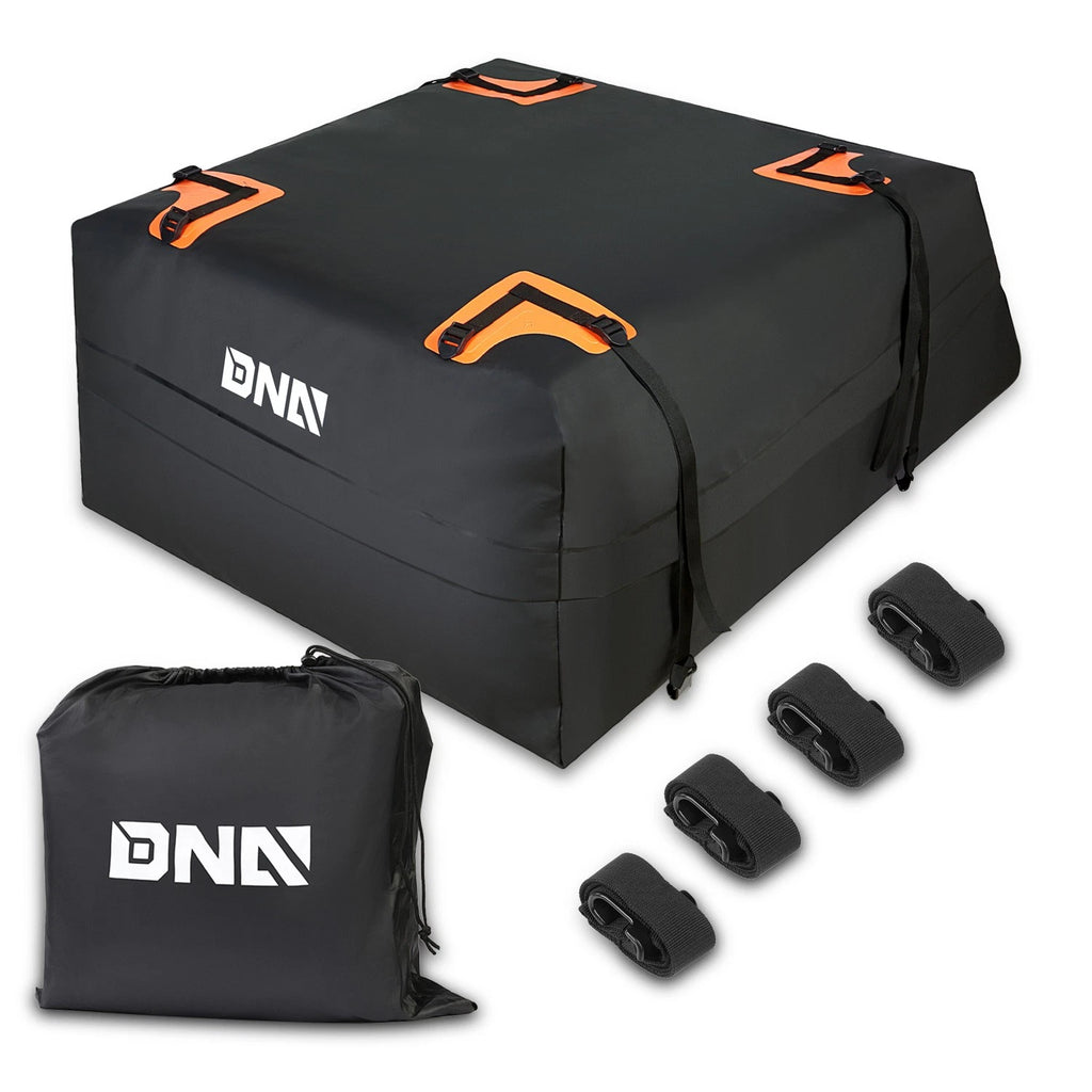Roof Cargo Bag for Universal Fit (Waterproof, PVC Coated, 4 Straps)