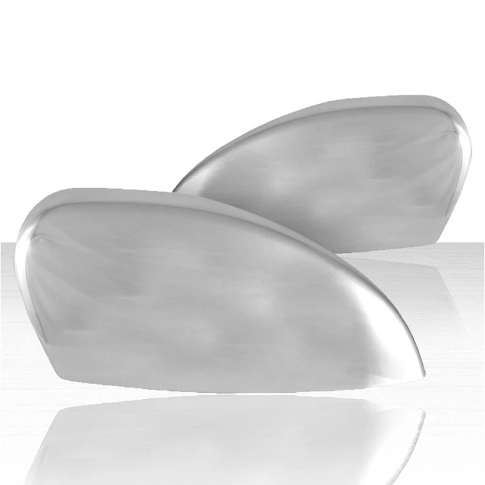 Full Mirror Cover Set w/Turn Signal Cutout for 2014-2016 Ford Focus - Chrome