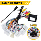 Stereo Radio Harness Connector Cable Adapter for Toyota JBL AMP (EXV)