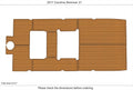 EVA Foam Cockpit Pads for Carolina Skimmer 21 (2016–2018)