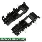 Set of 2 Front Bumper Cover Retainers for Hyundai Tucson (2016–2021)