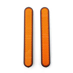 Orange Rear Shock Absorber Reflector Strip for Harley Sportster 883 1200 (2004-2023)