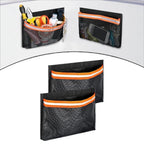 2X Black Storage Bag for Boat RV Car with Reflective Strips