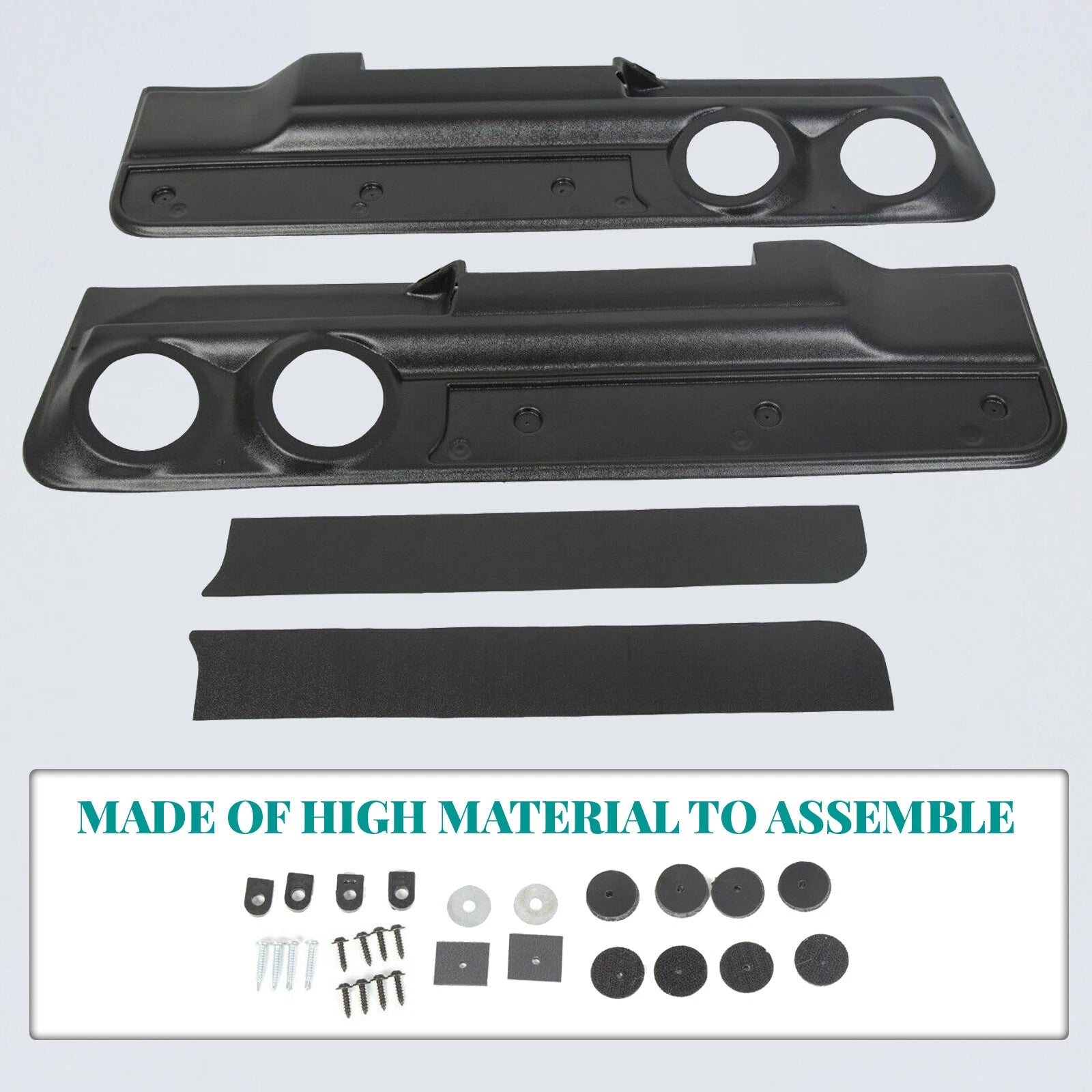 2-Speaker Door Panel Set for Monte Carlo Malibu El Camino Cutlass Regal (1978–1988)