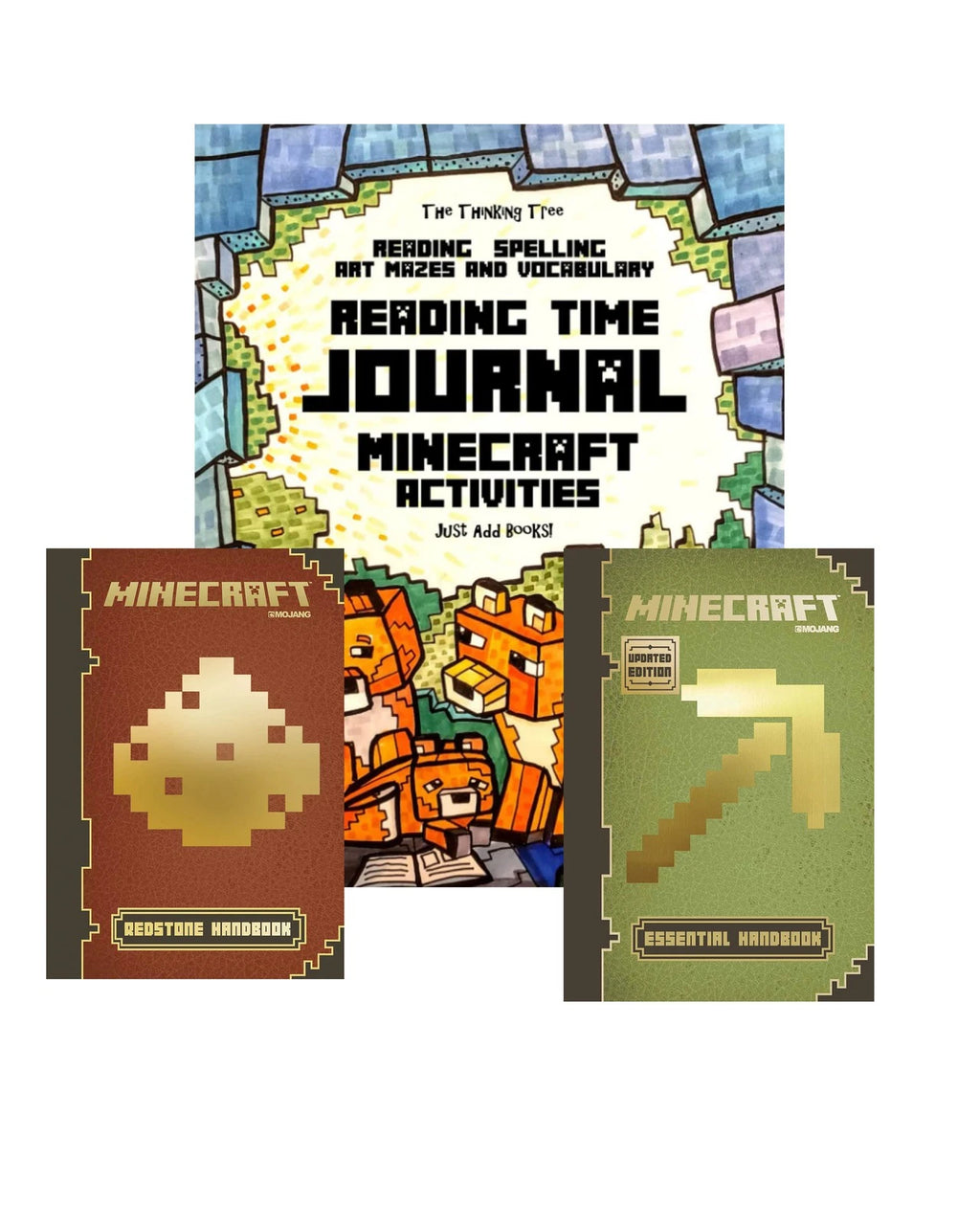 Minecraft 3 Book Set for All Ages 