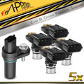 Set of 4 Camshaft & Crankshaft Position Sensors for Buick Allure Cadillac STS (2005–2009)