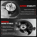 Front Right Loaded Wheel Bearing Knuckle Assembly for Honda Civic (2003–2005)