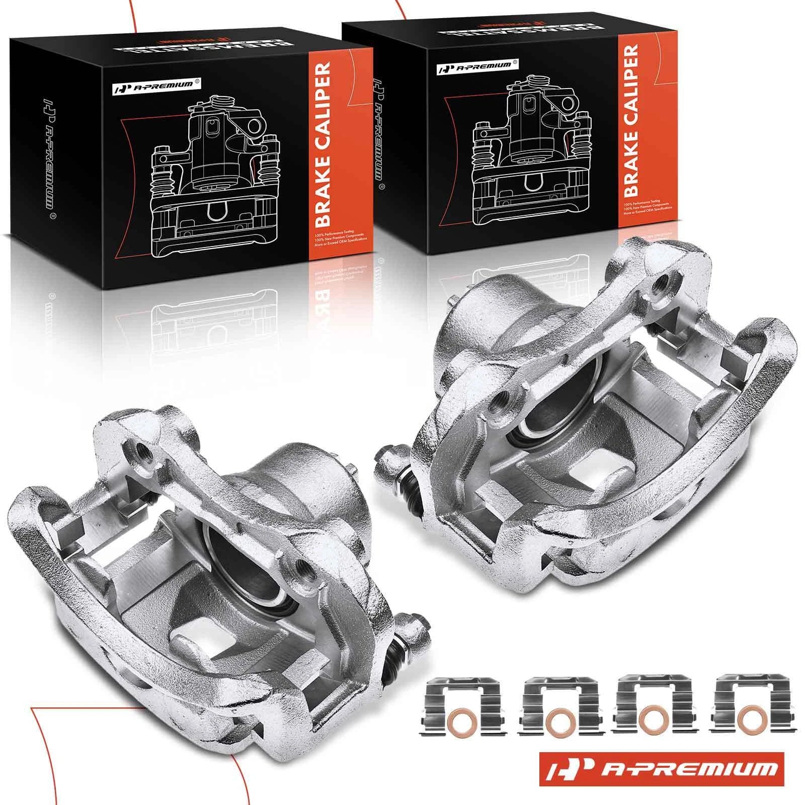 Pair Front Disc Brake Calipers for Nissan Sentra (2000–2006)