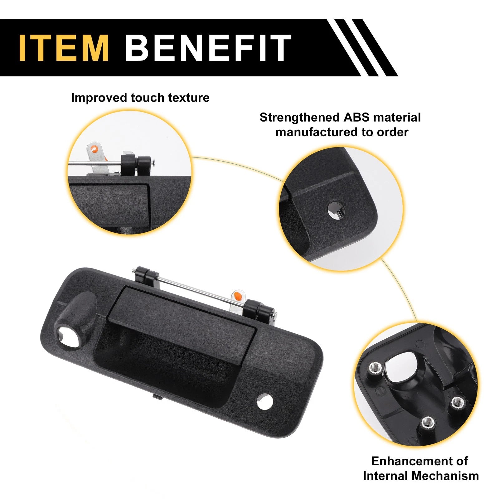 Liftgate Latch Tailgate Handle for Toyota Tundra (2007–2013) No. 690900C050