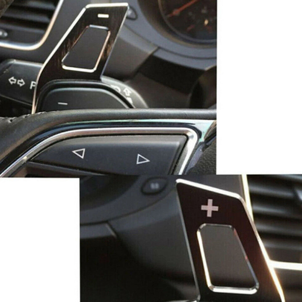 Aluminum Black Paddle Shifters for Audi