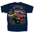 Showroom Navy Blue T-Shirt for Pontiac Firebird Trans Am (2005–2015)